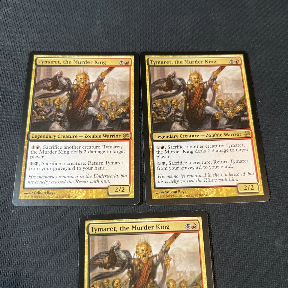 Tymaret, the Murder King Magic The Gathering Mtg Theros Rare Card 3 - Image 3 of 4