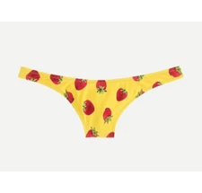 NWT Edie Parker X J.Crew high-leg bikini bottom XXS