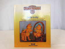 Teddy Ruxpin The Story of Double Grubby HC Book ONLY Vintage 1985