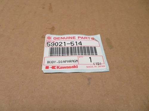 NOS OEM KAWASAKI JS440 A B C D JS550 SX DIAPHRAGM BODY CARB - Picture 3 of 12