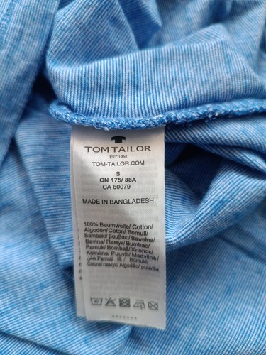 Tom Tailor Denim Basic T-Shirt Gr. S-M - Bild 3 von 5