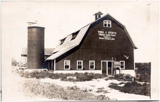 Theo J. Kurtz Hillside Apple Farm Cedarburg Wisconsin Cattle Breeder 1920s RPPC