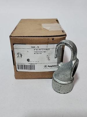 #ad Box Of 5 Appleton FHHF 75 3 4quot; Fixture Hook $95.00