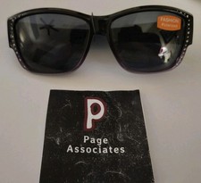 NEW Foster Grant Solar Shield Polarized Fit Over Sunglasses FO-027 Lavender