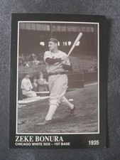 1991 The Sporting News Conlon Collection - Zeke Bonura #237