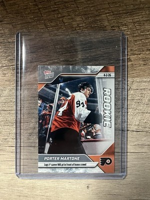 2025-26 NHL Topps NOW Sticker #153 Porter Martone Flyers Rookie PR:3720