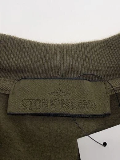STONE ISLAND Felpa L Cotone KHK Plain 8115629F7