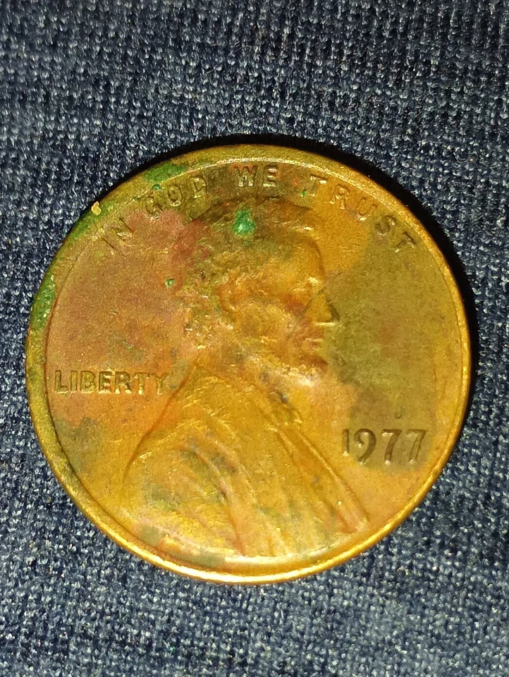 1977 Penny Off Centerd - Image 2 of 3
