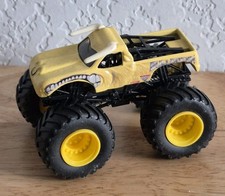 Hot Wheels Monster Jam Truck Bulldozer Yellow Rims Variation 164 Diecast 2022 Hot Wheels Monster Jam Truck Bulldozer Yellow Rims Variation 164 Diecast 2022