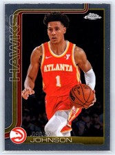 2025-26 Topps Chrome #56 Jalen Johnson - Atlanta Hawks