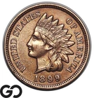 1899 Indian Head Cent Penny, Die Clash