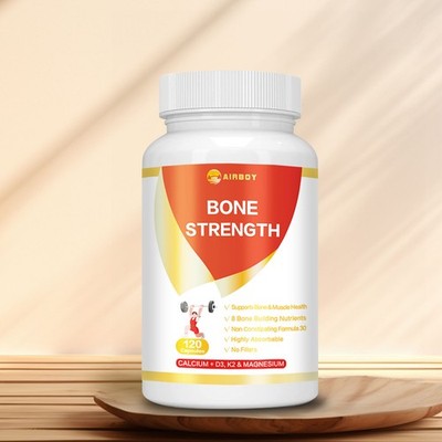 Bone Health Supplement, Premium Blend Formula, 120 Capsules