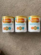 X3 Tins Nutramigen 1 LGG Baby Formula 400g