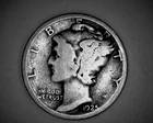 1925 P 10C 101 YEARS OLD, MERCURY DIME