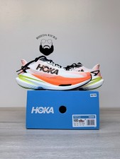 Size 10 - Hoka Mach X 3 White Neon Orange 1168720 NEW