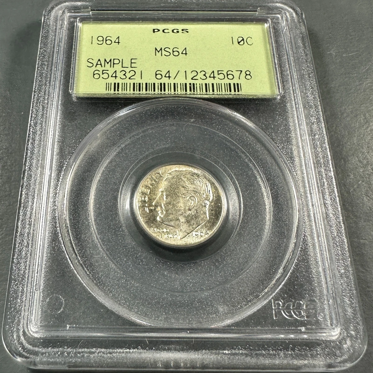 MS 64 Graded 1964 Roosevelt Dimes (1946-Now) for sale | eBay