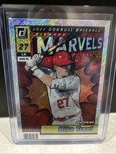 2022 Donruss Marvels Rapture Comics Mike Trout #M1 Angels Baseball H2