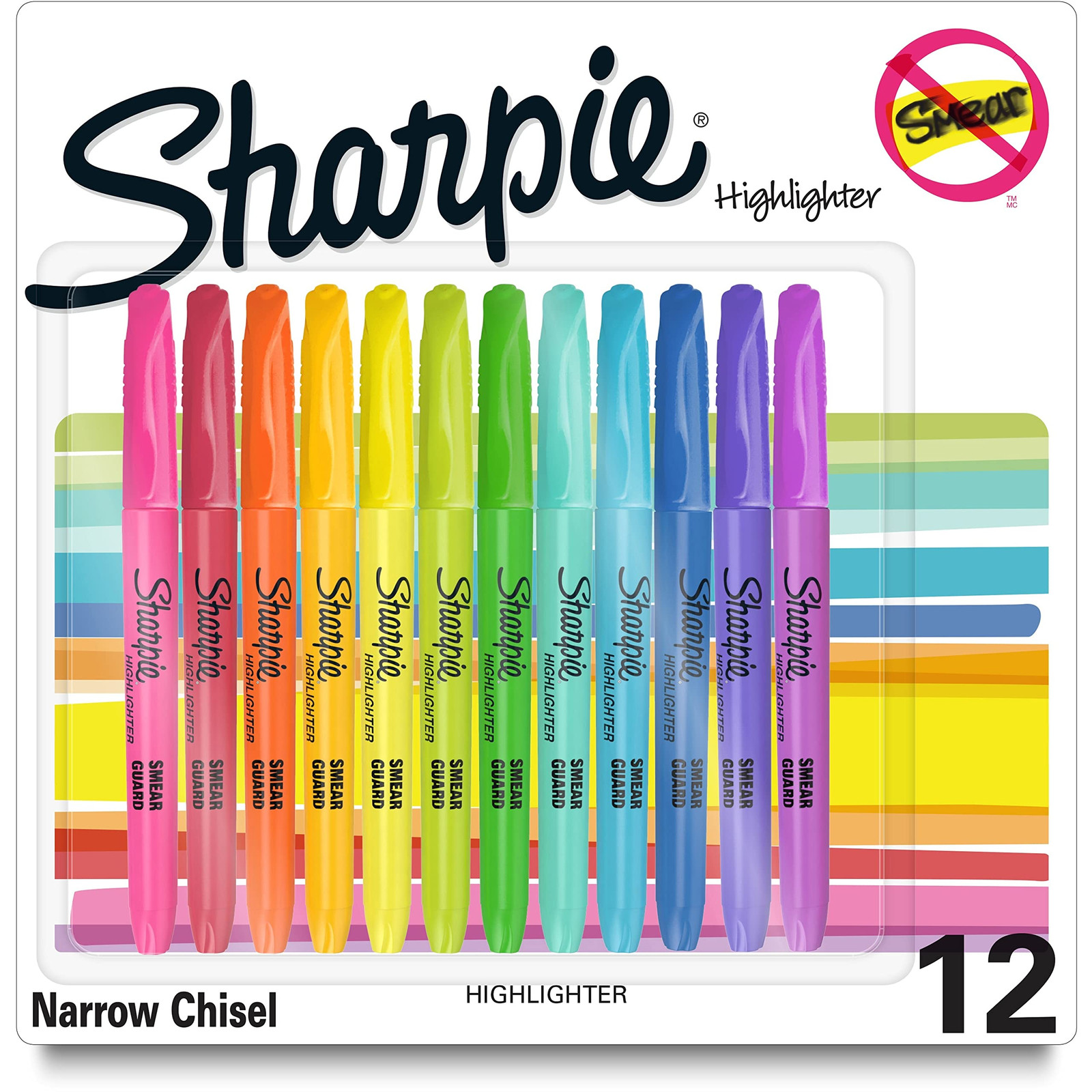 Pocket Style highlighters, Assorted Ink Colors, Chisel tip, Assorted Barrel C...