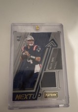 2022 Panini Playbook - Next Up Bailey Zappe #NU-25 Jersey (MEM, RC)