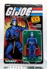 Super7 ReAction+ G.I. Joe Wave 6 COBRA COMMANDER (Black Cape) O-Ring Figure!