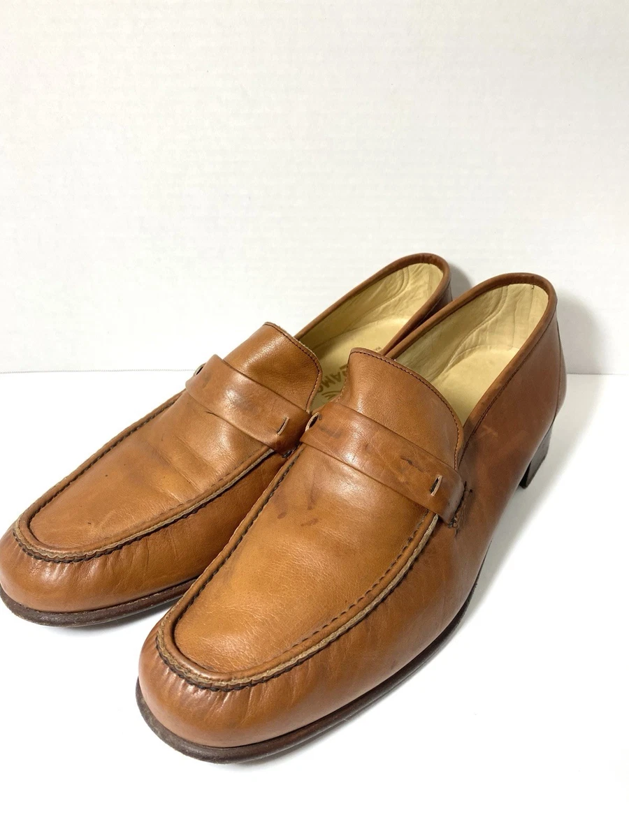 Salvatore Ferragamo Brown Dress Shoes for Men for sale - eBay display picture 3