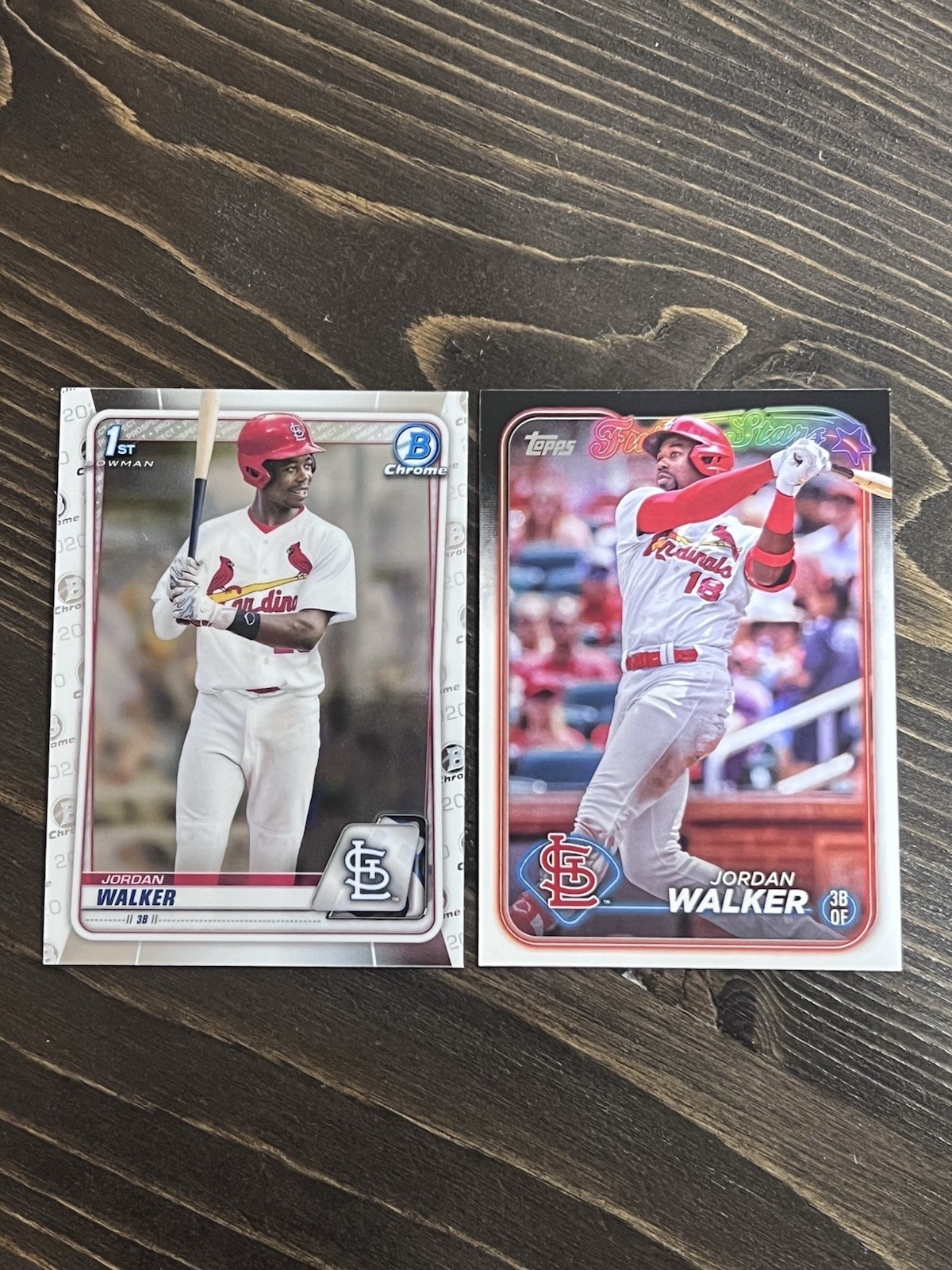 Jordan Walker 2020 Bowman Draft 1st Bowman Chrome #BD-57 - St. Louis Cardinals