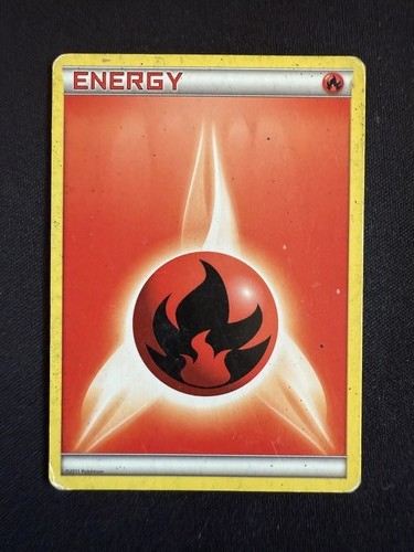 Fire Energy (2011 Unnumbered) - League & Championship Cards - Promo - Pokemon TC