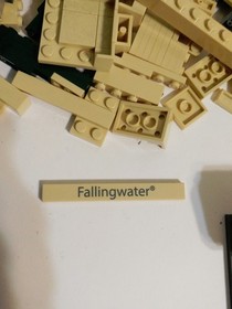 LEGO Architecture Fallingwater 21005 Imperial Hotel 21017 Big Ben Flatiron Gate