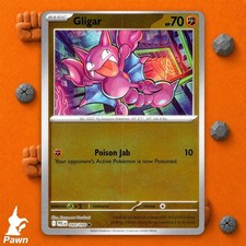 Gligar 49/94 Phantasmal Flames Pokemon TCG Card