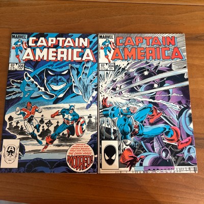 Captain America #304 & 306 1985 Marvel Comics Direct Copy. Will combine shipping