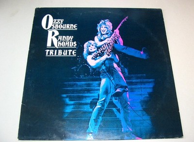 Ozzy OSBOURNE Randy RHOADS TRIBUTE (2LP 33T) Original HOLLAND 1987 EPIC 4504751