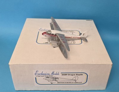 EXCLUSIVE MODELS 1:72 DH89 Dragon Rapide BEA G-AGSH
