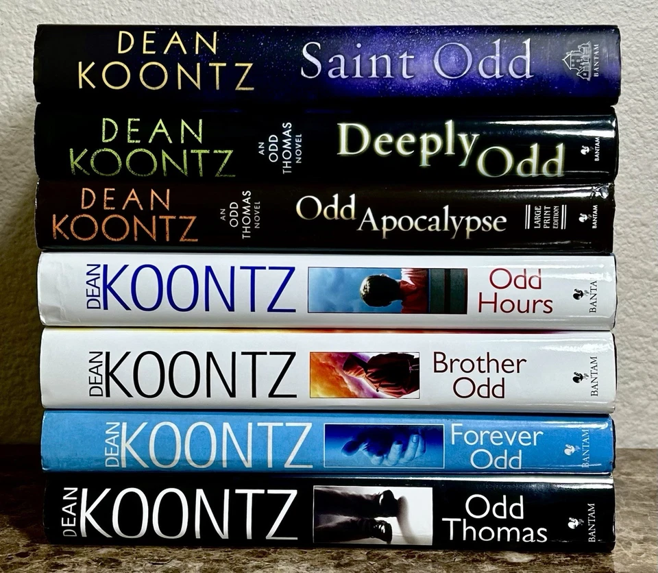Полный комплект Dean Koontz ODD THOMAS 1-7 в твердом переплете 6-1-е издание 1-й большой шрифт - Изображение 2 из 4