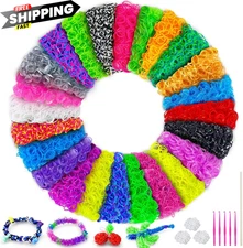 ROSHUKG 5100 Rubber Band Refill Kit, 24 Colours 24 5100 Pcs 