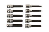 "Laser Werkzeug Lang Sechskant SteckschlüSsel Bit Set 1/2\"D 10Pc 7162"