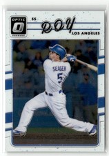 2017 Donruss Optic #109b Corey Seager : 
