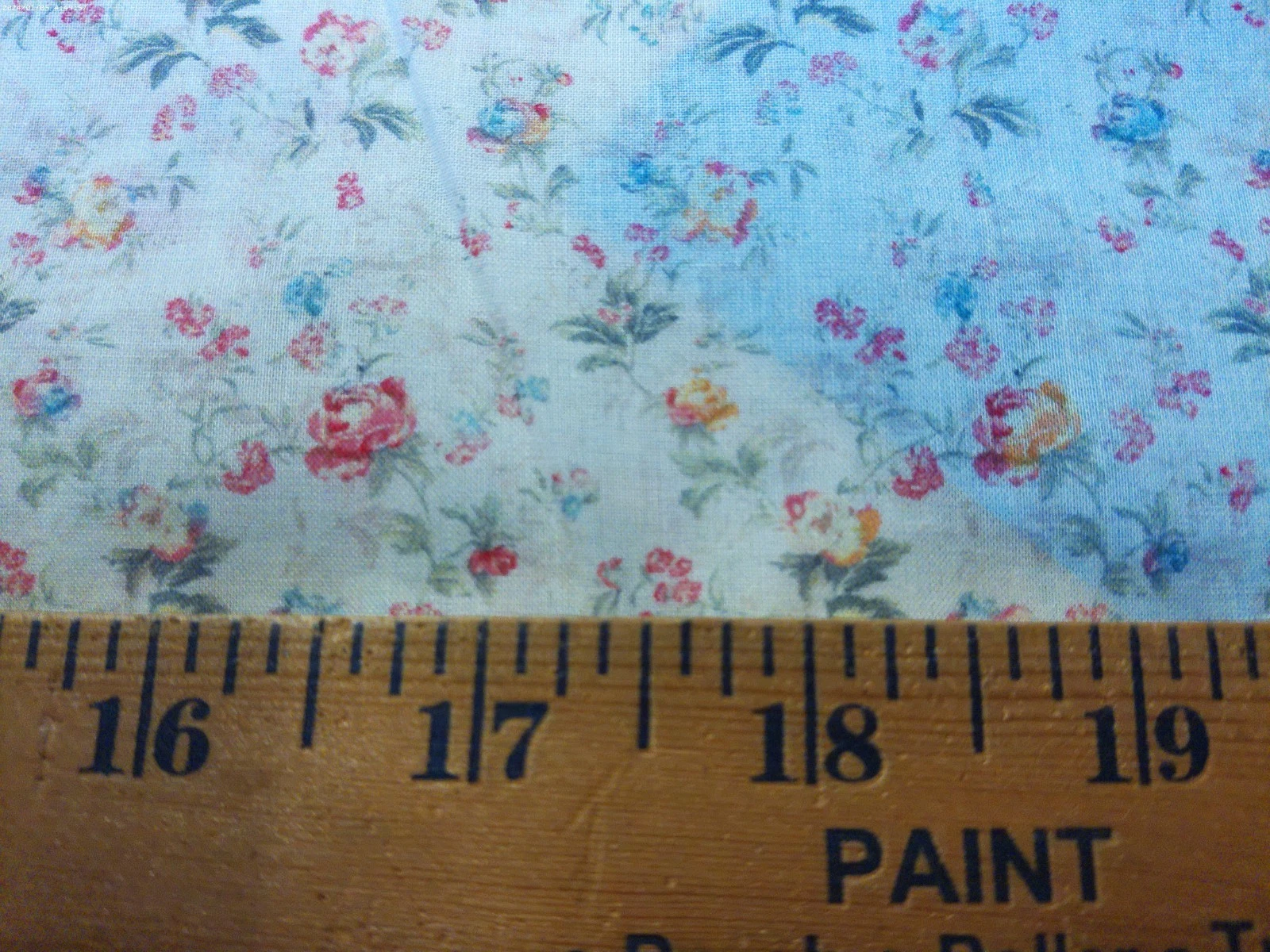 IMPORTED LEGACY LAWN~MULTI COLOR FLORAL TOSS~12"x29~SOFT~SHEER~SILKY~JAPAN image 2