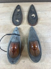 Vintage Estate Fresh Pair Of 2 Kd 517 Cab Marker Clearance Light Lamps Vintage Estate Fresh Pair Of 2 Kd 517 Cab Marker Clearance Light Lamps
