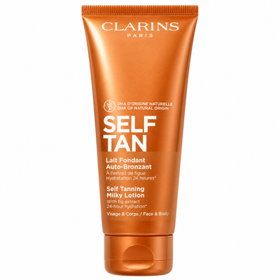 #ad Clarins Self Tanning Milky Lotion 4.2 oz 125 mL Unboxed Free Shipping $24.95