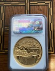 2016 PANDA PF70 GREAT WALL of CHINA NGC BRASS TOP POP only 99 struck +++ — photo 4