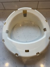 Fisher Price Rainforest Jumperoo SEAT BASE Cream w/ Wheels Replacement Part Ring