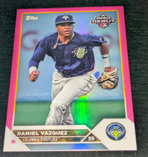 Daniel Vazquez 2023 Topps Pro Debut Fuchsia ROOKIE #'ed /199 #PD-171