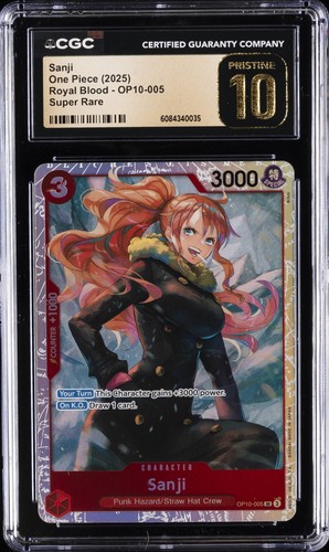 Sanji graded CGC 10 for sale on eBay