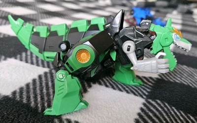 Transformers Rid Warrior Class Deluxe Grimlock 2016 Incomplete 