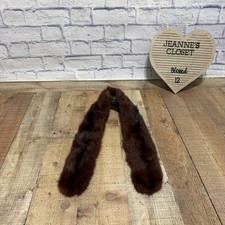 Vintage Brown Mink Fur Collar Wrap Stole Joske s Of Texas Joskes