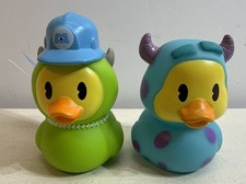 Disney Duckalooz Rubber Duck SULLEY & MIKE WAZOWSKI NEW
