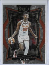 2025 Panini Select WNBA #52 Saniya Rivers