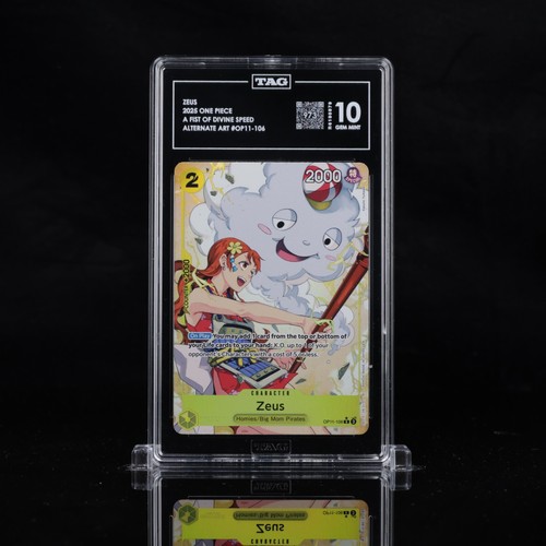 Zeus (Alternate Art) graded TAG 10 for sale on eBay