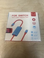 For Switch Type C Video Capture Card Support Windows Mac OS Linux