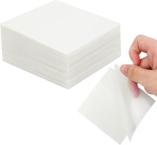 Transparent Sticky Notes Clear 3x3 Translucent Waterproof See
